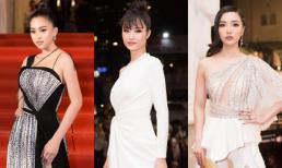 Lễ trao giải âm nhạc cống hiến lần thứ 14: Thảm đỏ rực rỡ nhan sắc 'nghiêng nước nghiêng thành' của dàn Hoa hậu, Á hậu Việt
