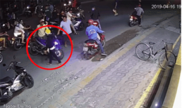 Trộm xe Exciter tông trúng 2 cô gái, thanh niên bất ngờ bỏ của chạy lấy người