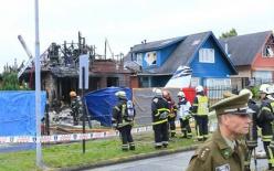 Máy bay rơi xuống nhà dân khiến 6 người thiệt mạng