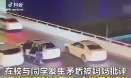 Bị mẹ mắng, nam sinh 17 tuổi lao khỏi ô tô rồi nhảy xuống cầu vượt tử vong