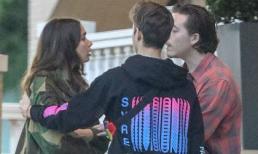 Brooklyn cãi nhau nảy lửa với bạn gái ngay giữa phố khiến em trai phải ra can ngăn 