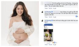 Đăng ảnh khoe bụng bầu vẫn bị chỉ trích, Lê Phương gay gắt: 'Bạn không có quyền nhắc nhở ai trừ con mình'