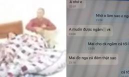 Vụ vợ giáo viên khoả thân 'chữa sốt rét' cùng đồng nghiệp trong nhà nghỉ: Lộ nhiều tin nhắn tình cảm, xưng vợ chồng?