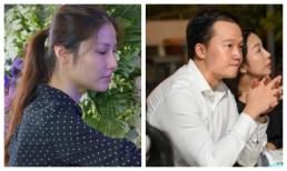Bạn trai về nước nhưng người kề cận, đỡ Diễm My trong tang lễ lại là 'soái ca' này