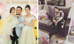 Mệt mỏi khi chăm con một mình, bà xã Lam Trường từng ước chồng là người bình thường 