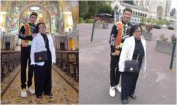 Đàm Vĩnh Hưng và má ruột khám phá Nhà thờ khổng lồ trong chuyến du lịch Pháp