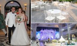 Không gian đám cưới hoành tráng của NSND Trung Hiếu và vợ kém 19 tuổi ở Hà Nội