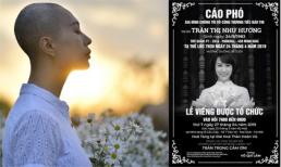 Thông tin về lễ tang người mẫu Như Hương qua đời vì ung thư