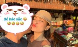 Ngoài khoe ảnh được người yêu hôn, Mâu Thủy còn chia sẻ thêm về triết lí tình tiền gây chú ý