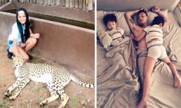 Sao Việt 1/5/2019: Hoa hậu Hương Giang tiết lộ bí quyết để hạnh phúc, Đan Lê đăng ảnh 'dìm hàng' chồng con khi ngủ