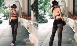 Mặc đồ như xuống biển khi dạo phố, Phương Trinh Jolie gây phản ứng trái chiều