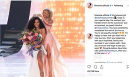 Được H'Hen Niê nhắn gửi tình cảm trong ngày trao trả vương miện, Hoa hậu Mỹ phản ứng bất ngờ