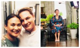 Kết hôn chưa bao lâu, vợ mới của chồng cũ Hồng Nhung lộ vòng bụng khác thường