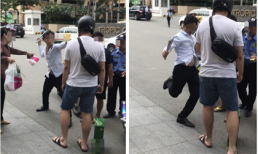 Tài xế chửi bới, cầm côn vụt vào người đàn ông Nhật Bản sau va chạm giao thông gây bức xúc