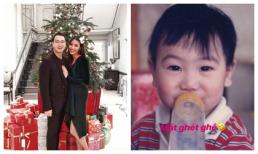 Lan Khuê khoe ảnh thuở nhỏ đầy đáng yêu của ông xã John Tuấn Nguyễn