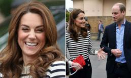 Công nương Kate lên đồ như nàng công sở, tiết lộ lý do chưa gặp quý tử đầu lòng của em dâu Meghan