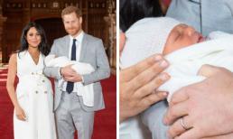 Công nương Meghan chính thức xuất hiện bên quý tử đầu lòng nhưng vòng 2 lùm lùm mới là điều gây chú ý