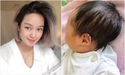 Hot girl Mi Vân hé lộ hình ảnh đầu tiên về cậu con trai thứ 2