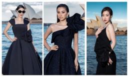 Dàn hoa hậu, á hậu tài sắc phủ sắc đen tại show Xuân - Hè 2019 của Đỗ Mạnh Cường