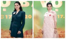 Á hậu Hoàng My thanh lịch với đầm đen, Maya kín cổng cao tường tái xuất màn ảnh