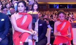 Hoa hậu Kỳ Duyên gây choáng khi lộ body phát tướng tay cơ bắp khác hẳn ảnh nuột nà vốn thấy