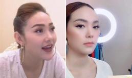 Sau bao ngày bị chê, giờ fan có thể thở phào vì chiếc cằm của Minh Hằng đã trở lại bình thường rồi đây