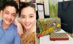 Hải Băng được chồng tặng túi hàng hiệu trước khi sinh con thứ ba
