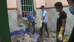 Công an Bình Dương thông tin vụ 2 người bị sát hại, bị phi tang trong khối bê tông