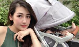 Vì con trai nhỏ, Á hậu Tú Anh đã ngậm ngùi từ bỏ việc này