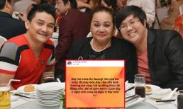 Đang hát ở chùa Ấn Quang thì nhạc tắt, diễn viên hài Gia Bảo thốt lên: 'Anh Vũ về giỡn hen'