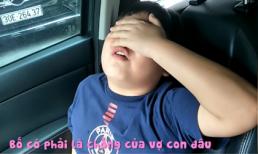 Xuân Bắc dỗ con trai hết khóc nhè và cái kết... cười ra nước mắt