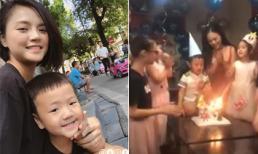 Thu Quỳnh và Chí Nhân tái hợp trong ngày sinh nhật con trai nhưng tránh chụp ảnh chung?