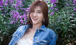 Diễn viên Kim Tuyến đẹp mơ màng giữa sắc hoa Đà Lạt