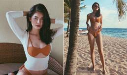 Lâu lâu mới 'phá lệ' diện bikini, Á hậu Thùy Dung được fan khen ngợi vì dáng quá đẹp 