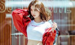 Chán hở bạo, Ngọc Trinh tung loạt ảnh kín đáo trên đường phố Cannes