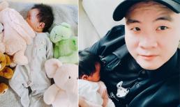 NTK Đỗ Mạnh Cường làm đầy tháng cho con gái nuôi và bật mí bé giống Hoa hậu Hà Kiều Anh