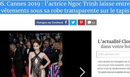 Cuộc khẩu chiến với đồng nghiệp chưa dứt, Ngọc Trinh lại bị độc giả báo Pháp đòi tẩy chay vì quá “lố bịch”