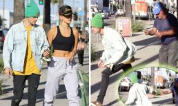 Đi hẹn hò với vợ, Justin Bieber khiến ai cũng kinh ngạc khi hào phóng cho người vô gia cư hàng chục triệu đồng
