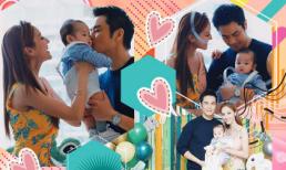 Tiệc 100 ngày tuổi hoành tráng của quý tử nhà Trịnh Gia Dĩnh và Trần Khải Lâm