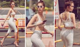 Ngất ngây với loạt ảnh street style mới của 'Nữ hoàng nội y' Ngọc trinh