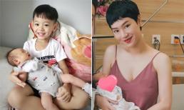 Gần một tháng sau sinh, Trà My Idol đăng ảnh khoe diện mạo của quý tử thứ hai