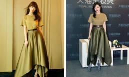 “Ngụy Anh Lạc” Ngô Cẩn Ngôn đụng nguyên set đồ với “Phú Sát Hoàng hậu” Tần Lam 