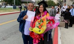 Lê Tuấn Anh nhắn gửi tới con gái riêng của bà xã Hồng Vân: 'Ba hãnh diện về con'