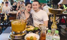 Chị dâu Bảo Thy tái xuất đẹp rạng rỡ bên chồng sau gần 1 tháng ở cữ