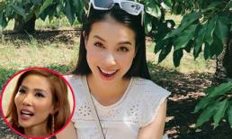 Sau Hoàng Thùy ăn chè đậu đen quên xỉa răng, lại có thêm Phạm Hương mải mê ăn cherry tới dính răng