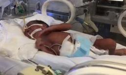 Vừa tỉnh lại, mẹ ung thư rơi nước mắt khi lần đầu nhìn ảnh con trai Bình An