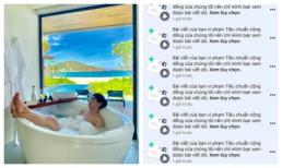 Mới đăng ảnh lả lơi thả thính, Hồ Quang hiếu đã  bị report Facebook