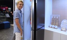 Duy Khánh hẹn hò bạn đi chơi trong... tủ lạnh khổng lồ