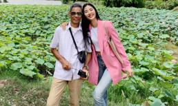 Vào Nam ra Bắc liên tục nhưng gần một năm, Á hậu Hoàng Thùy mới gặp lại bố ruột