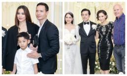 Đám cưới Dương Khắc Linh - Sara Lưu: Hà Hồ tình cảm bên Kim Lý và Subeo, Thu Minh tay trong tay cùng chồng